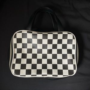 Checkered retro bag